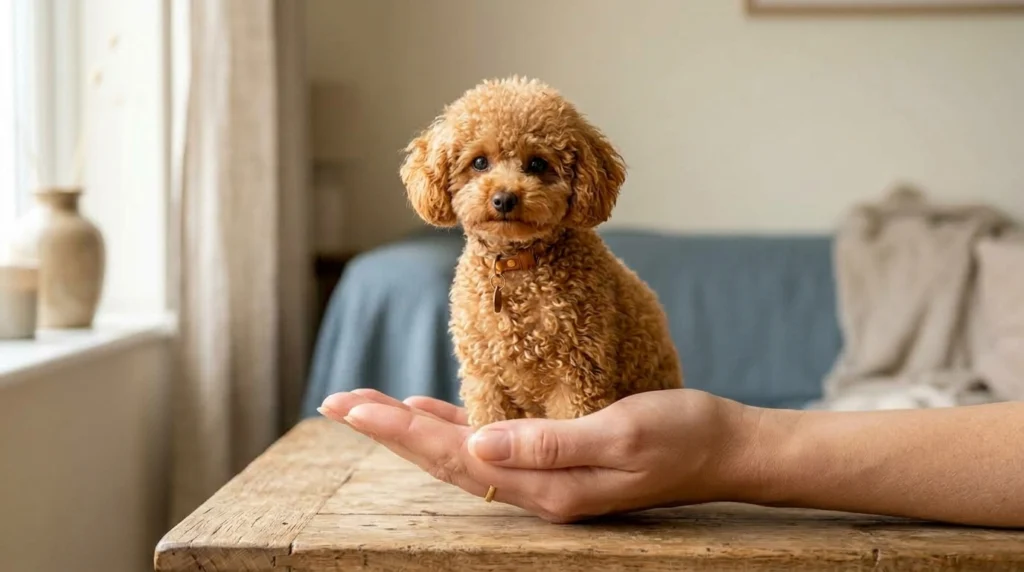 Toy_Poodle_sitting_on_surface