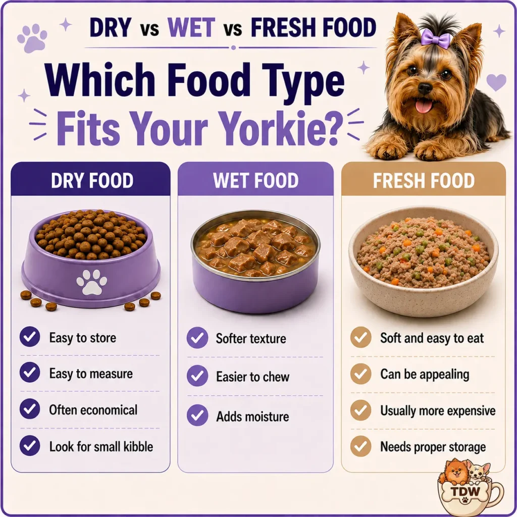 Best Dog Food for Teacup Yorkies comparison