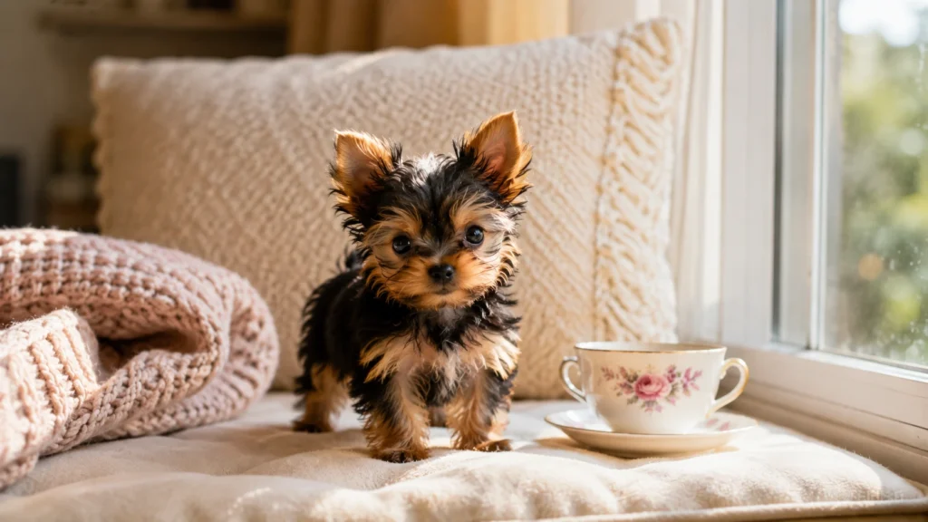 Teacup Yorkshire Terrier
