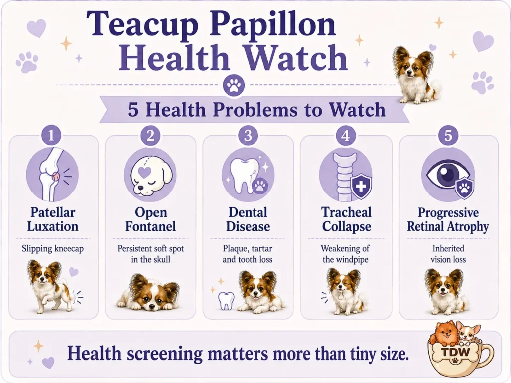 teacup-papillon-health-checks