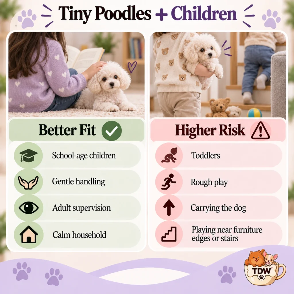 tiny-poodle-with-children