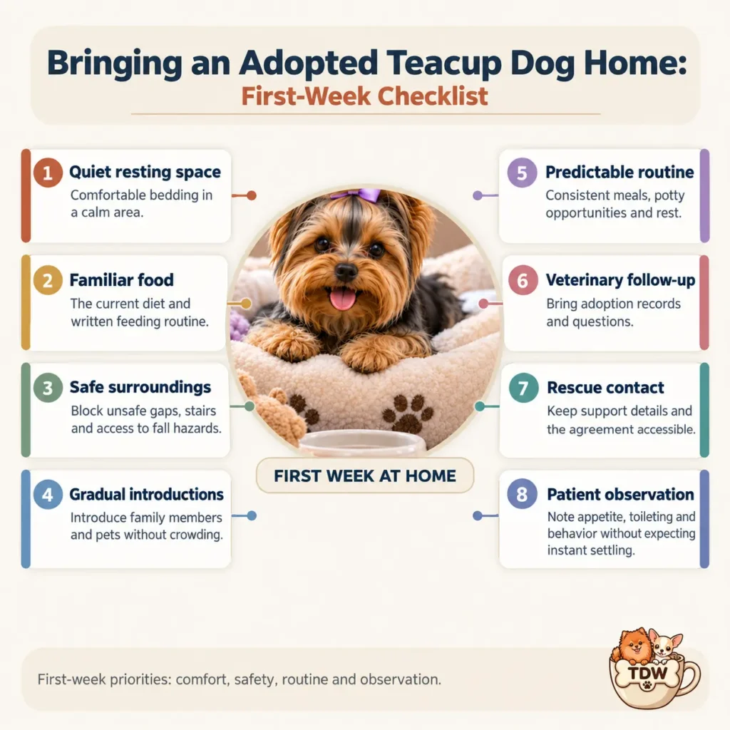 Teacup-Dog-First-Week-Checklist