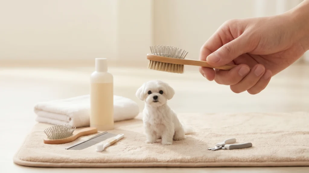 Teacup-Maltese-Grooming